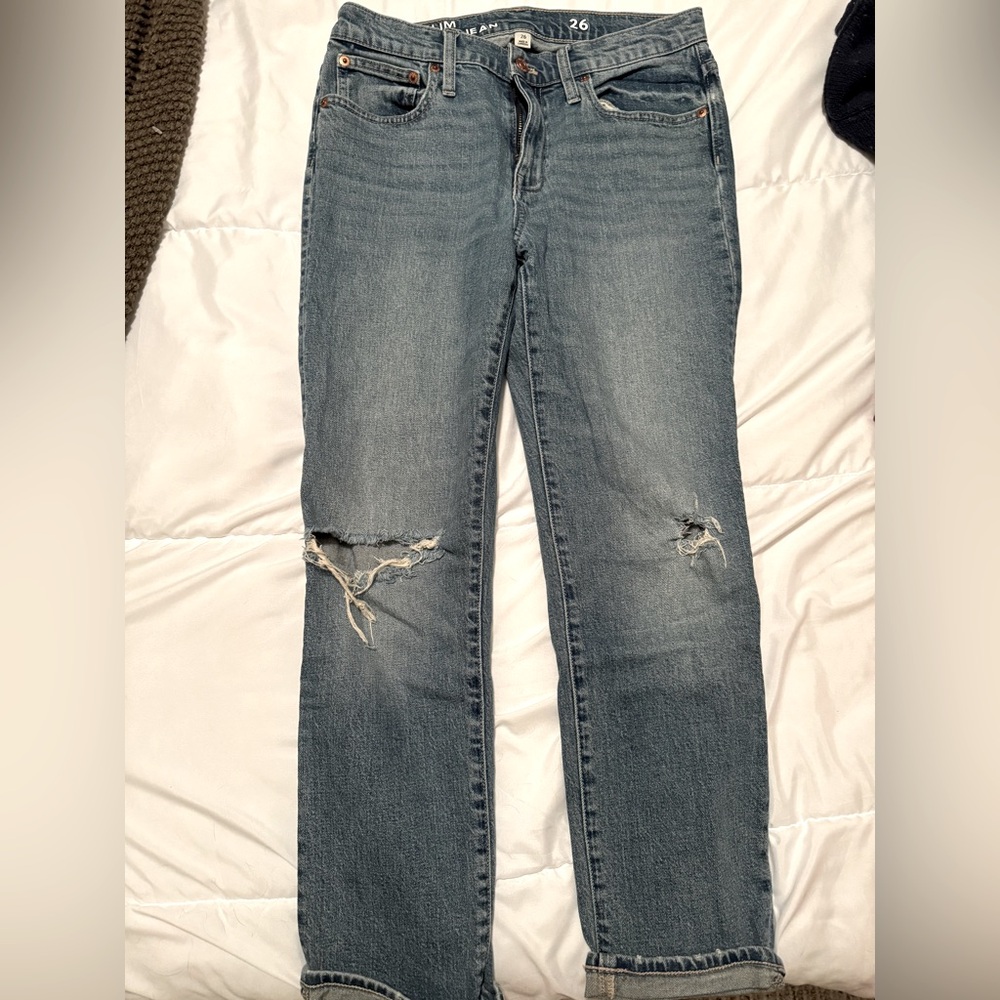 J Crew Slim Boyfriend Jean